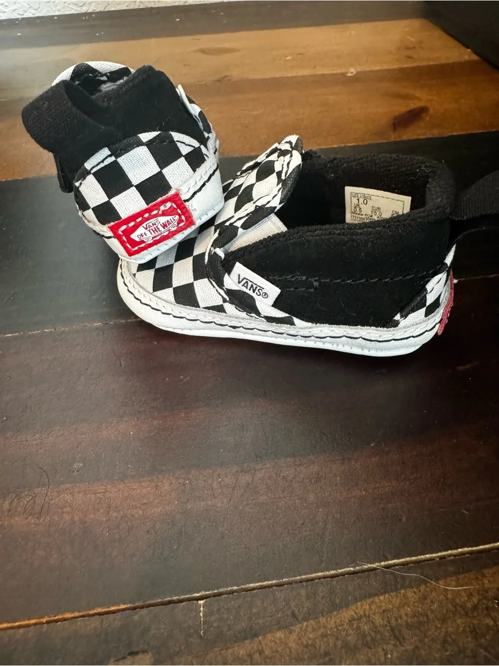 Vans Infant Slip On Crib Shoes, 1.0